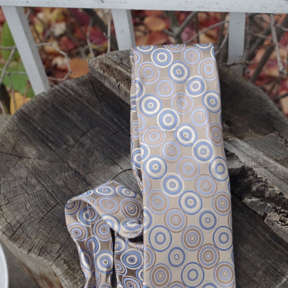 Two Vintage %100 Silk Tie